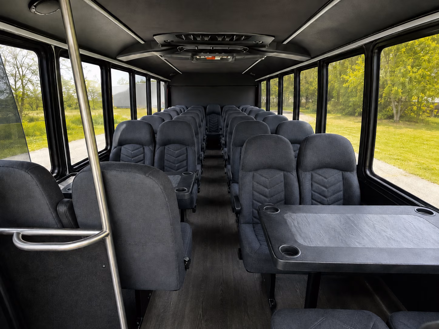 boise 15 passenger minibus interior