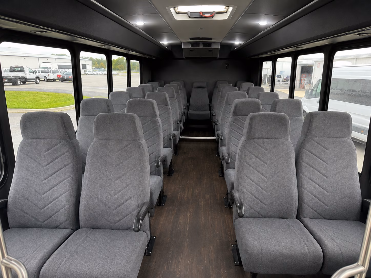 boise 20 passenger minibus inside