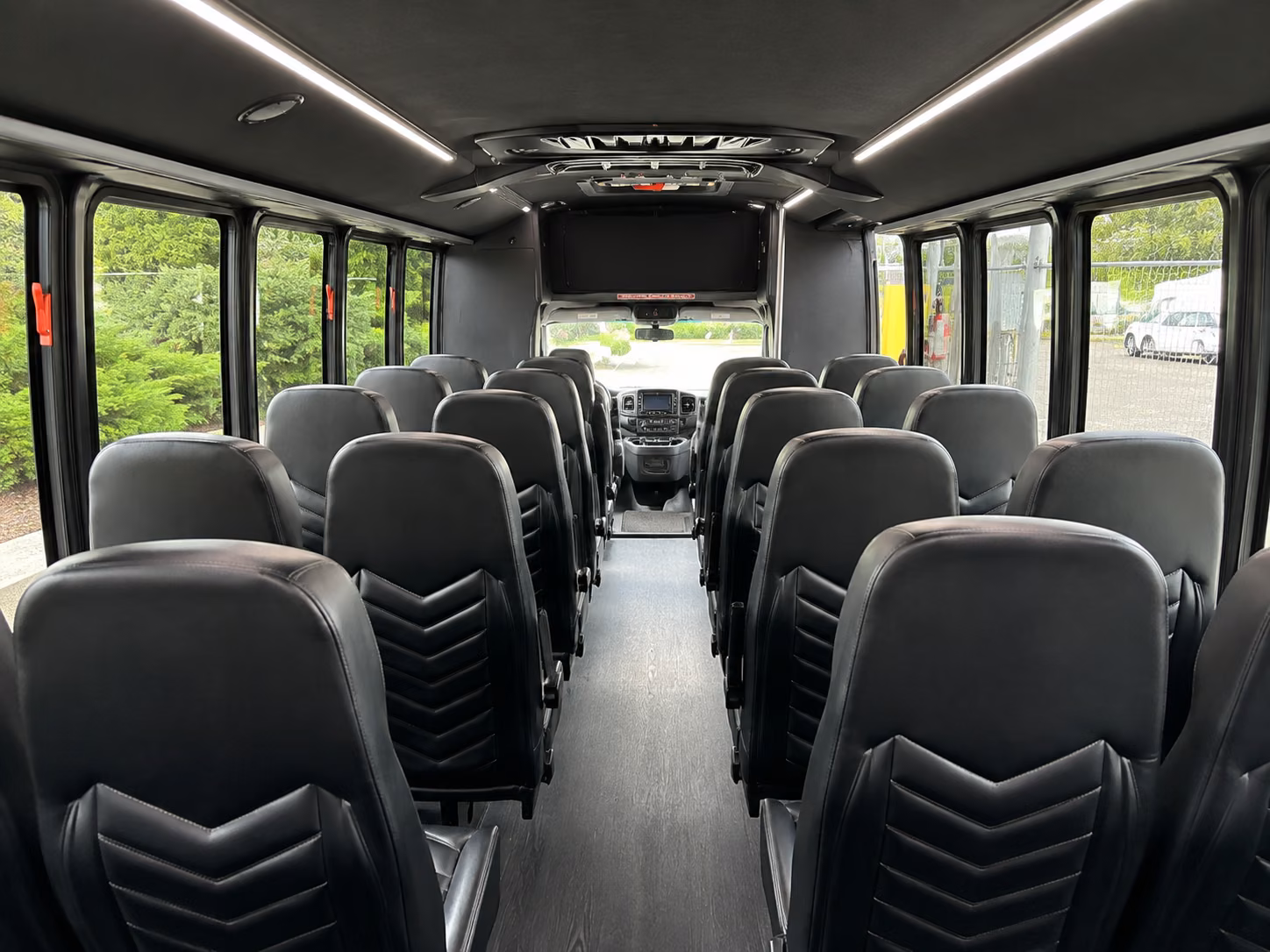 boise 20 passenger minibus interior