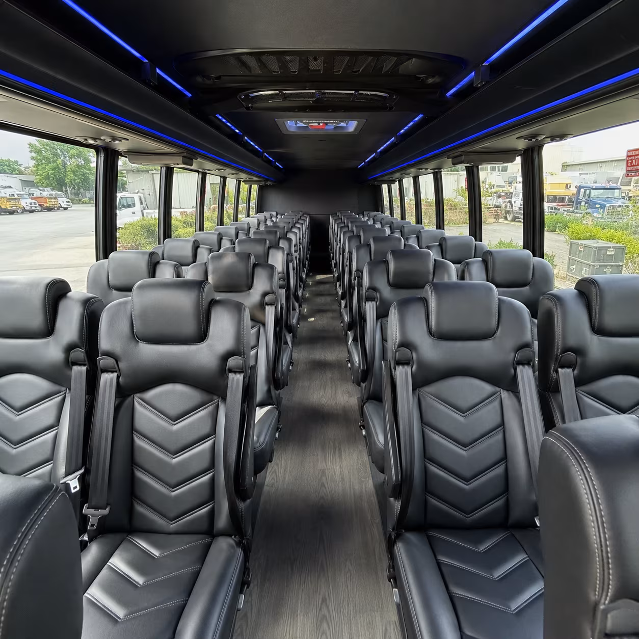 boise 30 passenger minibus inside