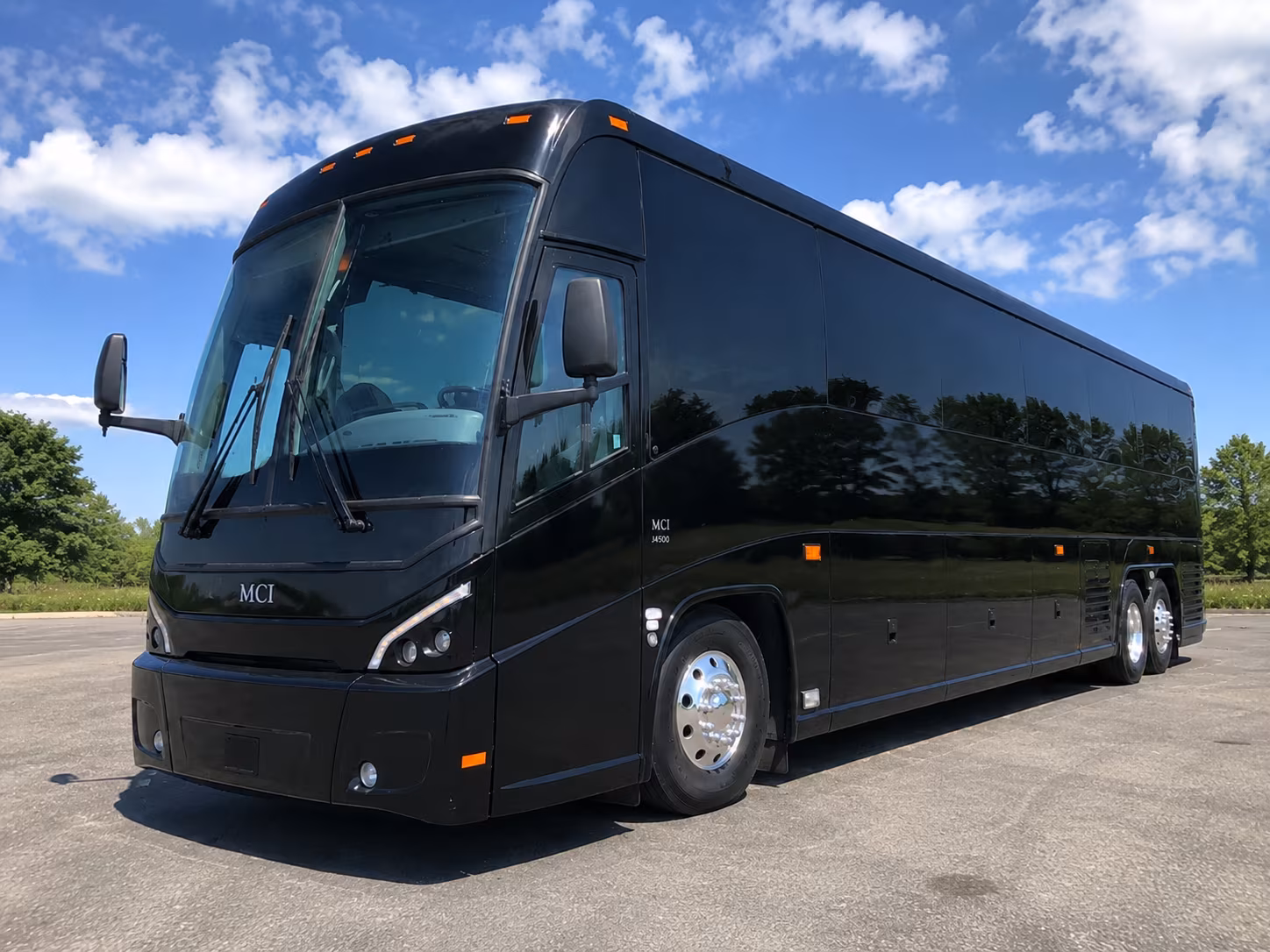 boise 56 passenger charter bus