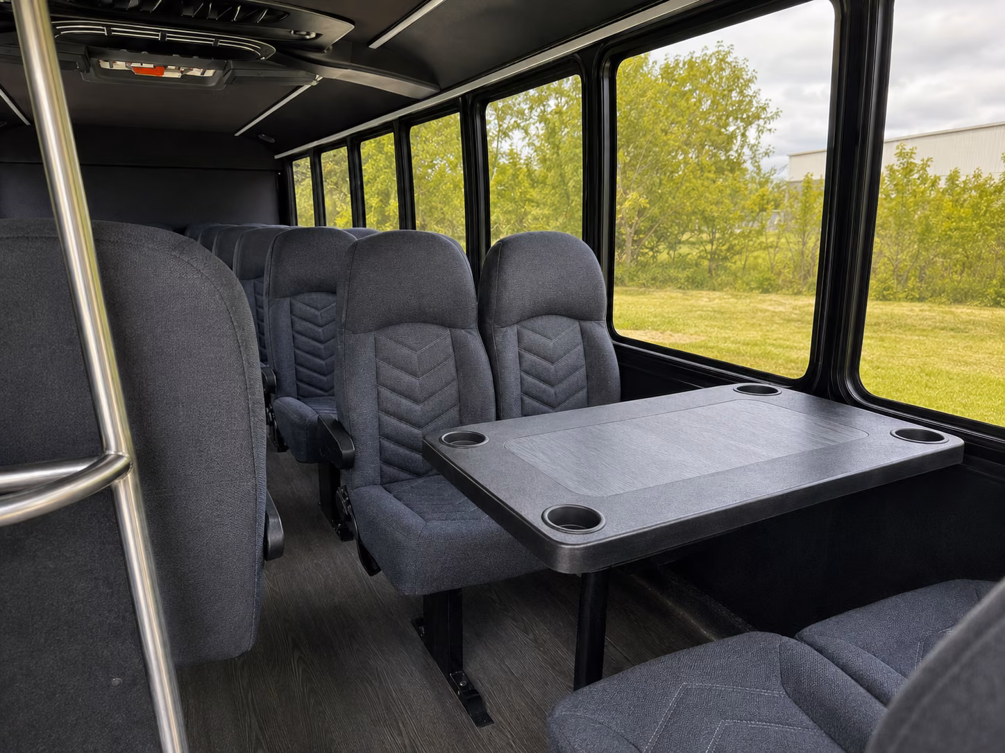 boise sporting event transportation onboard seating