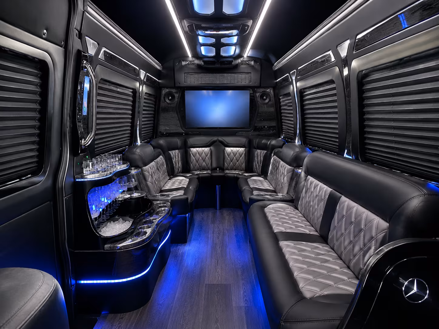 boise sprinter limousine interior