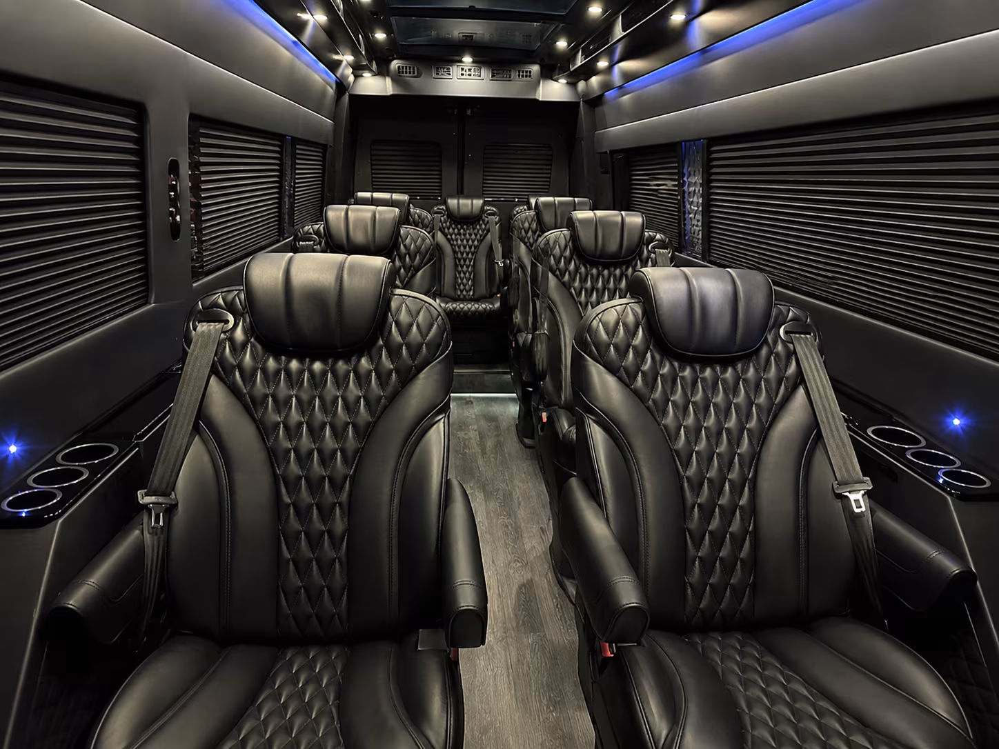 boise sprinter van with driver inside