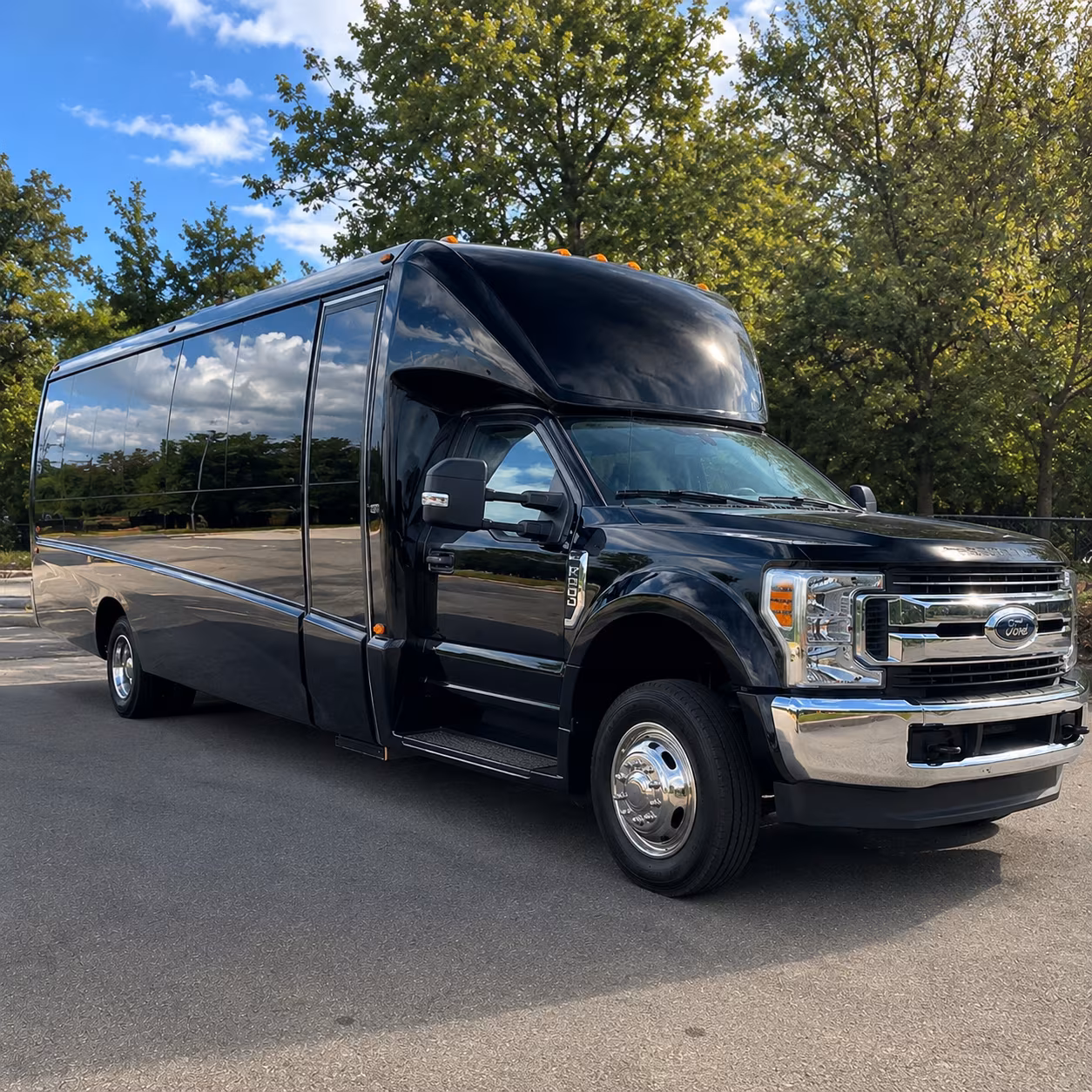 charter buses for large boise high school prom groups