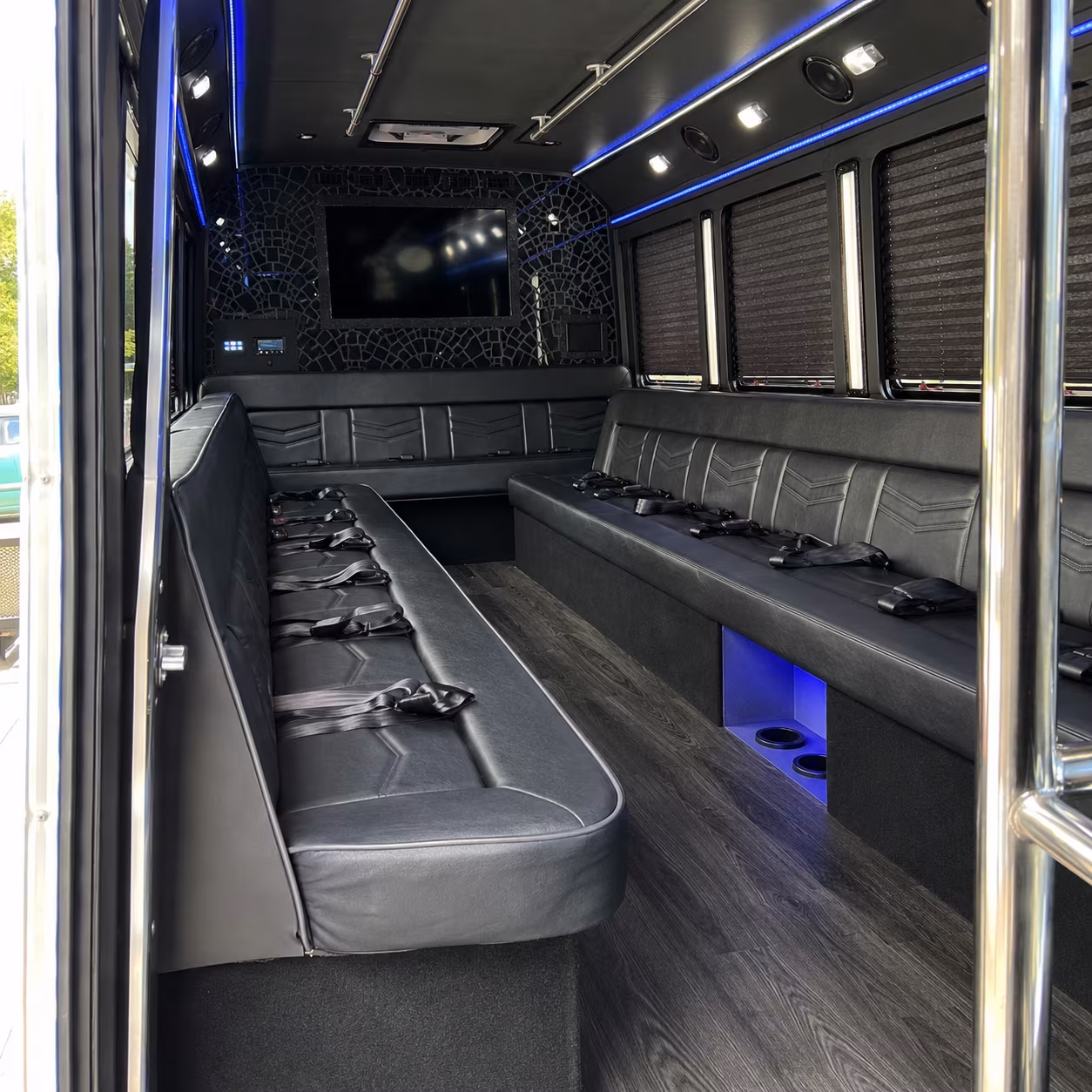corporate party bus rental