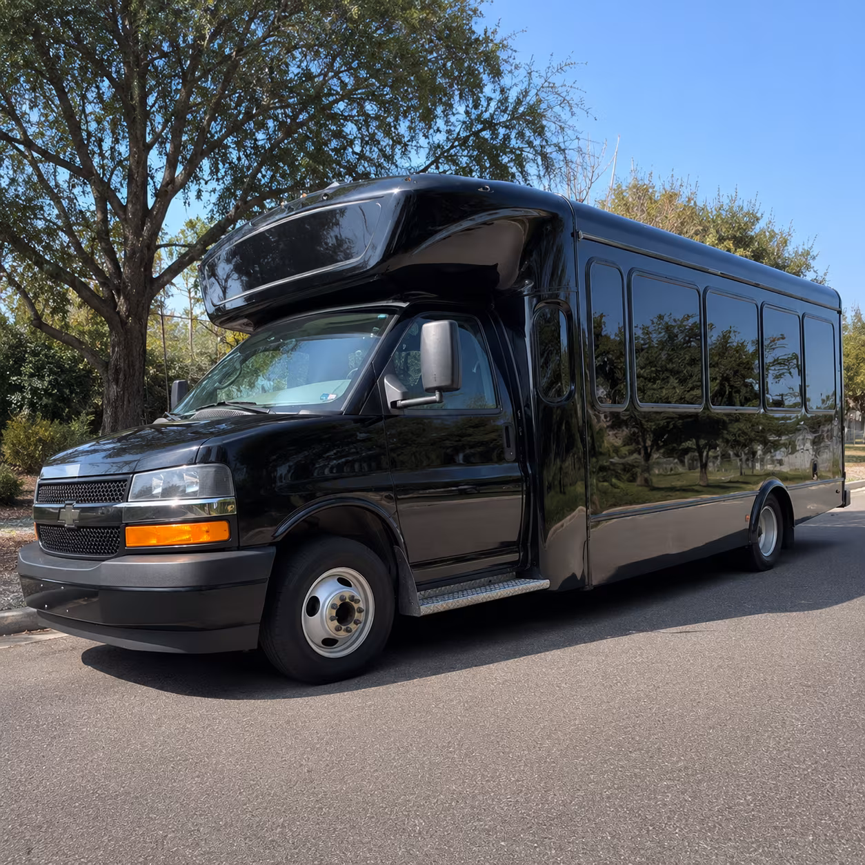 wedding party bus rental